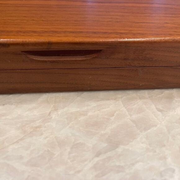 Gerber vintage meat carving set in solid walnut box - Picture 4 of 8